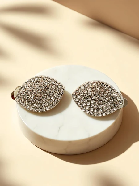 Royalfashion Clip-On Damenohrringe mit Zirkonia