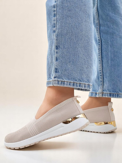 Royalfashion Damen Stoff Slipper Perfeti