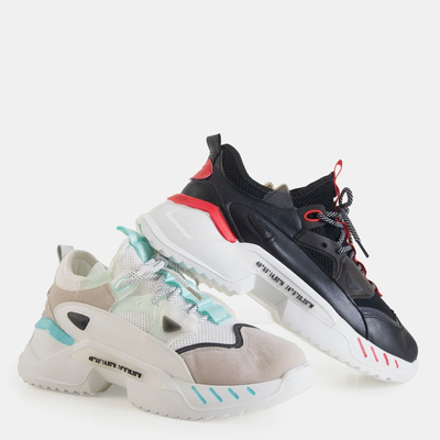 Schwarze Mapsy Herren-Sportsneaker - Schuhe