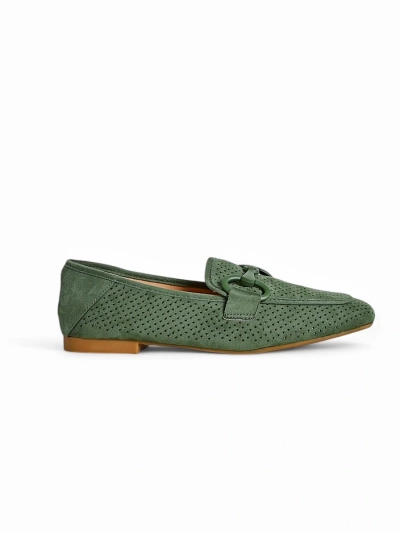 Royalfashion Damen perforierte Loafers Laamba