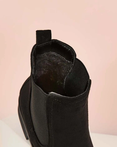 Royalfashion Damen Öko-Wildleder Ataras Stiefel a'la sztyblettes