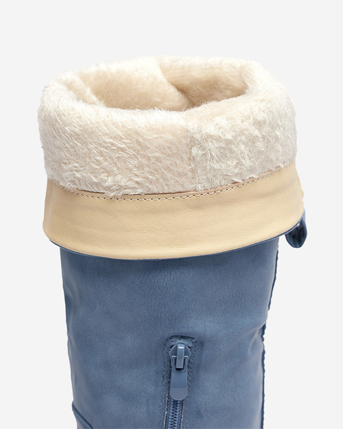 OUTLET Сині жіночі напівчеревики Astaroth - Взуття