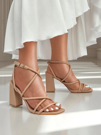 Royalfashion Damen-Sandaletten mit Blockabsatz Elysia