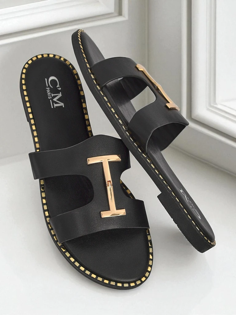 Royalfashion Damen-Sandalen flach Maya Louise