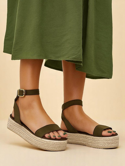 Royalfashion Жіночі платформені сандалі Finna