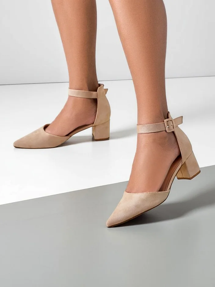 Royalfashion Damen Low-Heel Pumps Celle