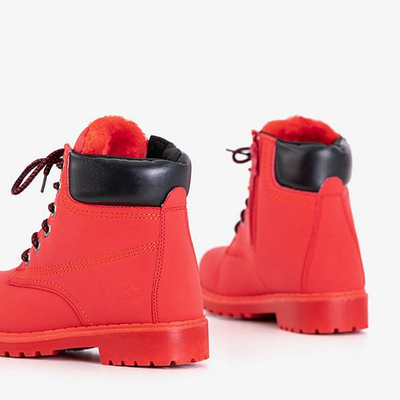 Rot isolierte Damen-Wanderschuhe Triwar - Footwear