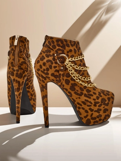 Royalfashion Damenstiefeletten auf einem Stiletto Damesse