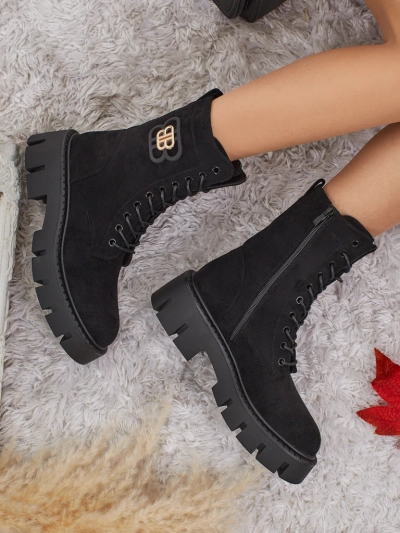 Royalfashion Damen Worker Boots Milloze