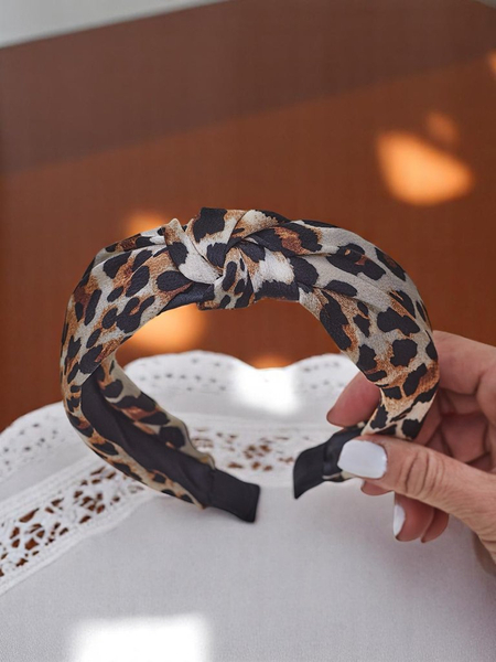 Royalfashion Haarband mit Leopardenmuster Lea
