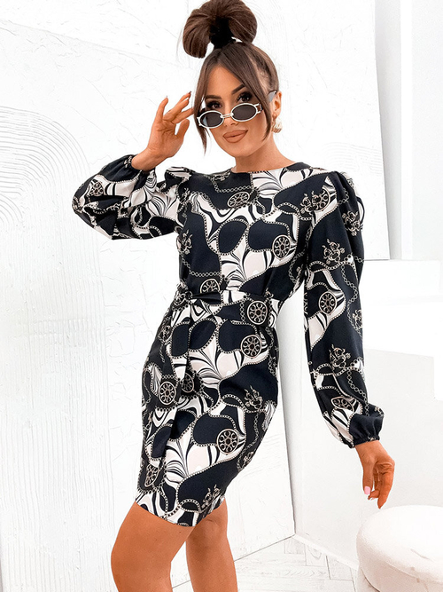 Жіноча сукня Royalfashion з декоративним принтом