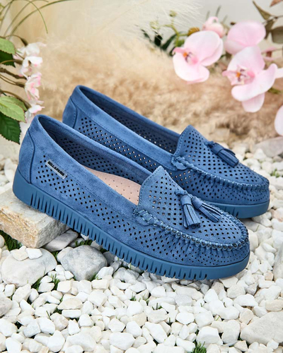 Royalfashion Жіночі ажурні мокасини Molaffa