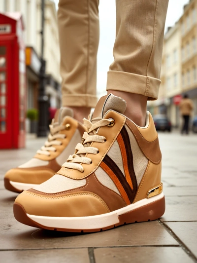 Royalfashion Damen Sportschuhe mit verstecktem Absatz Venixxe