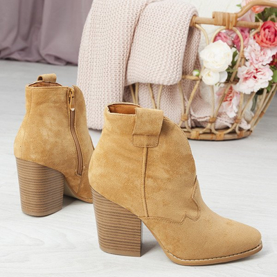 Cowboystiefel auf einem höheren Kamel Gaja - Footwear 1