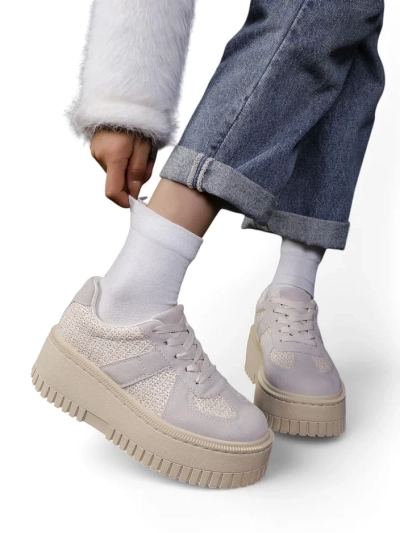 Royalfashion Damen Plattform Sneaker Venusoe