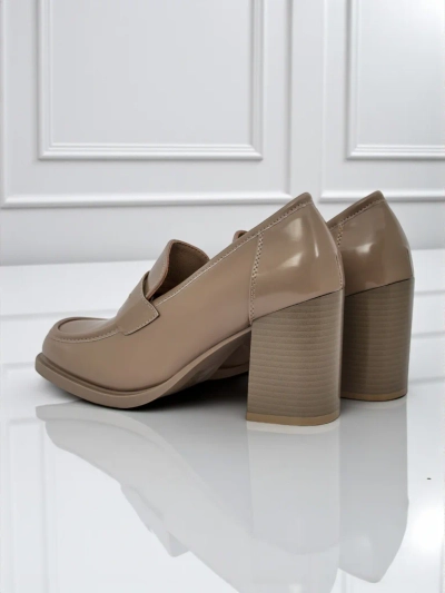 Royalfashion Damen Mokassins mit Absatz Minerva