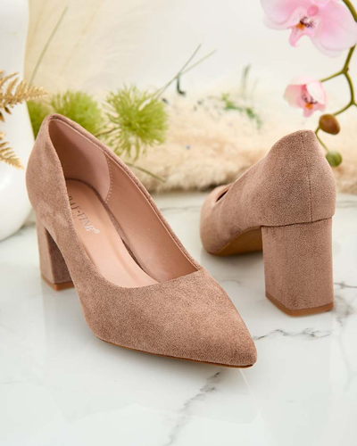 Royalfashion Damen hohe Stiletto-Pumps Zasosse