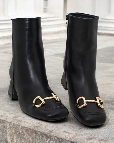 Royalfashion Damen-Stiefeletten auf einem Pfosten Rozuli