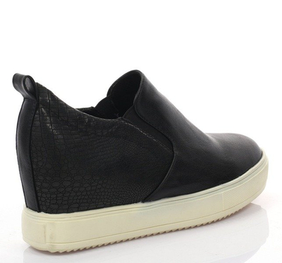 Schwarzer Slip-on-Wedges Refferas - Footwear