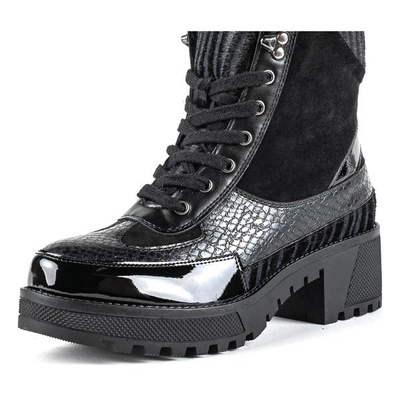Black Viper Posttaschen mit Animal-Print - Schuhe