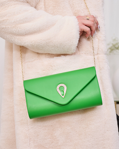 Жіночий клатч Royalfashion Green