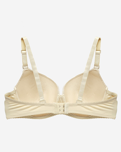 Gepolsterter Damen-BH in Beige- Lingerie