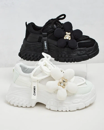 Royalfashion Damen Plateau Turnschuhe Bereya