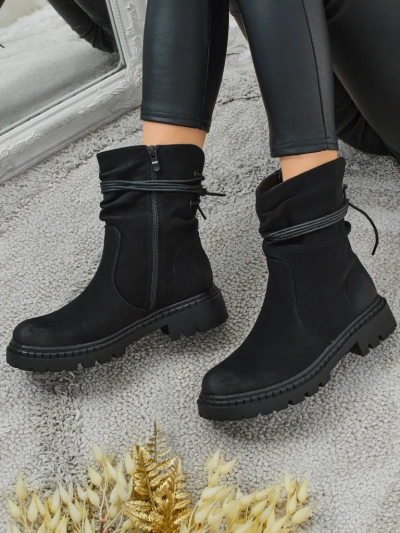 Matte Damen Stiefeletten Lumira