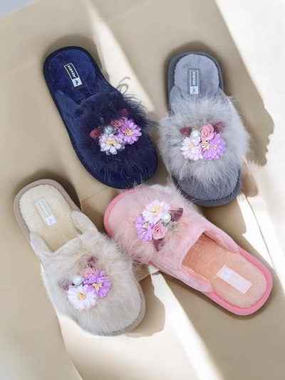 Royalfashion Damen-Fußmatten mit Blumen Ederra
