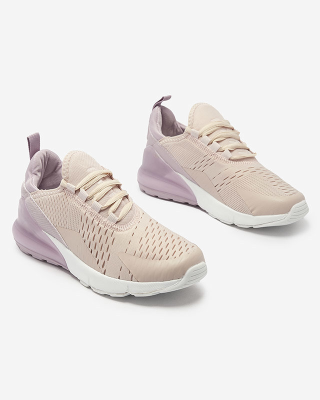 OUTLET Royalfashion Hellrosa Damen-Sportschuhe aus Stoff Tayrio