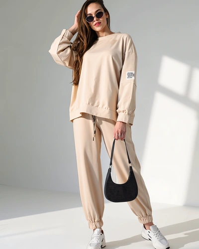 Royalfashion Damen Baumwollset mit Bündchen an den Knöcheln