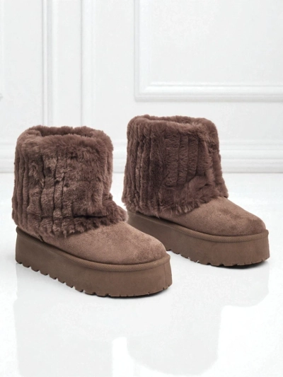 Damen Schneestiefel mit Fell Irelle