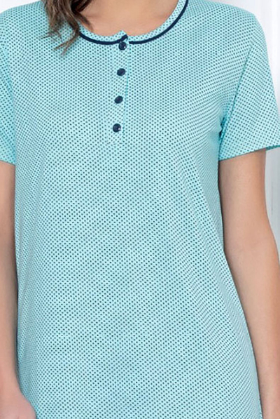 Royalfashion Women's polka dot nightshirt