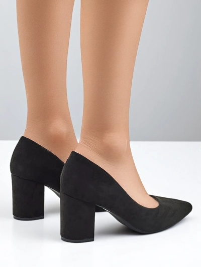 Royalfashion Damen Pumps aus ökologischer Wildleder Ugandes