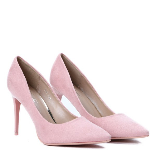Różowe czółenka na szpilce Loretta - Obuwie