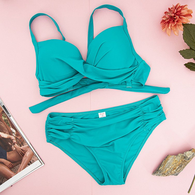 Türkisfarbener Badeanzug für Damen - Unterwäsche