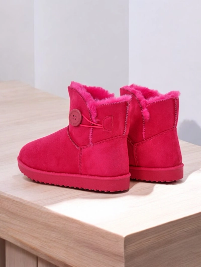 Royalfashion Kurze Damenstiefel a'la Schneestiefel Malla