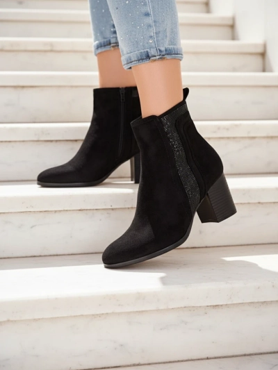 Royalfashion Damen Stiefeletten mit Absatz Venotto
