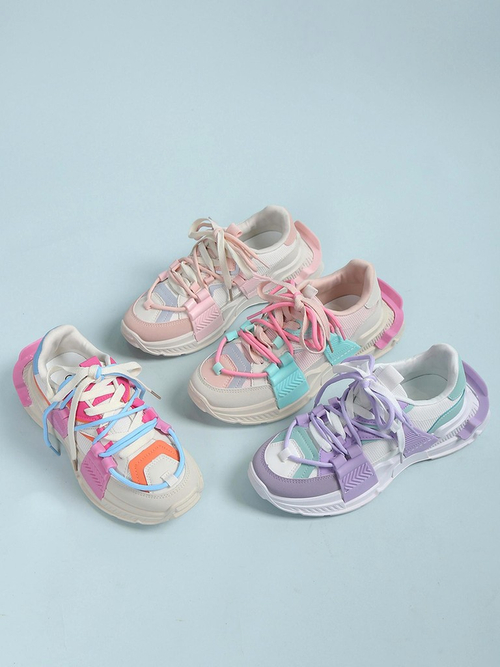 Royalfashion Жіночі спортивні кросівки з гумовими вставками Bubble