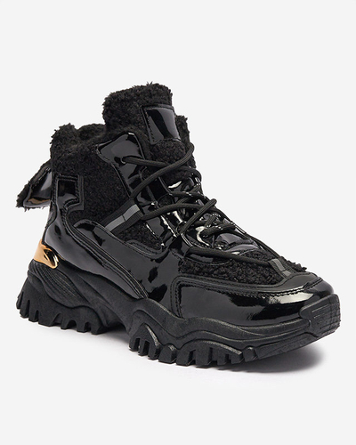 Schwarze isolierte Damen-Sportschuhe Timose - Footwear