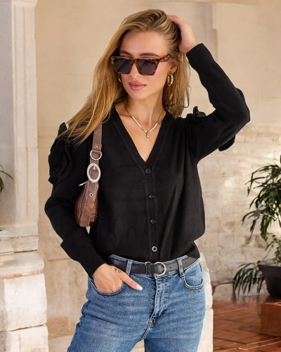 Royalfashion Unbuttoned Women's Sweater