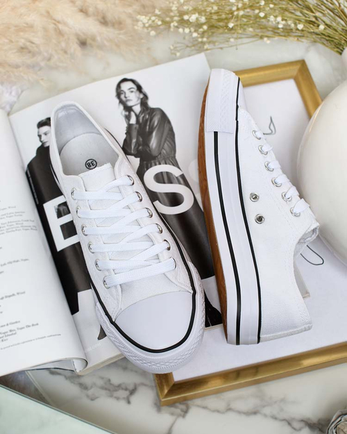 Royalfashion Жіночі класичні кеди на шнурівці Ogisea