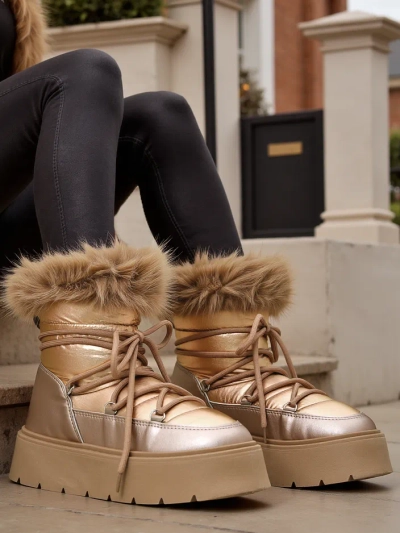 Royalfashion Damen Schneestiefel Melioz