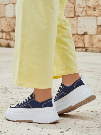 Royalfashion Damen-Plattform-Sneaker Beemes