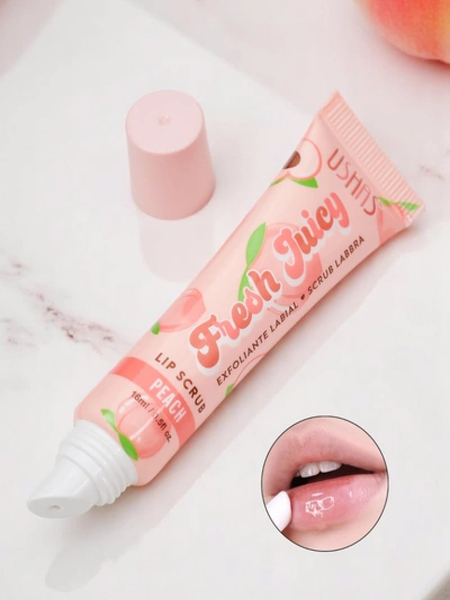 Pfirsich Lippenpeeling