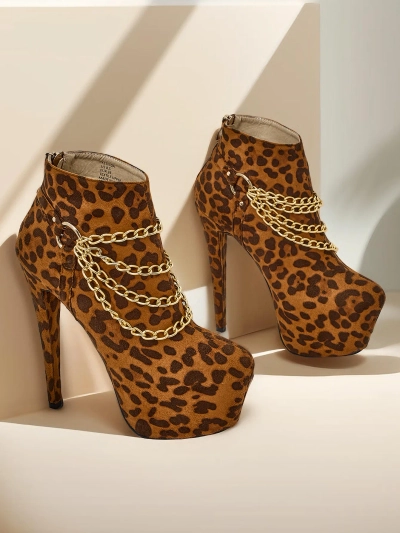 Royalfashion Damenstiefeletten auf einem Stiletto Damesse