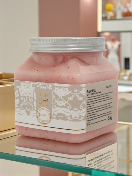 Feinkörniges Gesichts- und Körperpeeling Berries