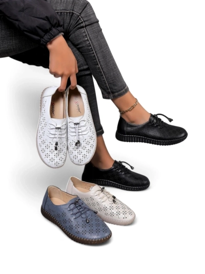 Royalfashion Damen Slip-On Belüftete Schuhe Goffies