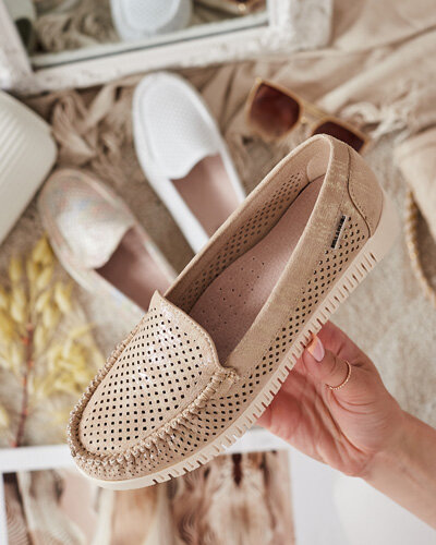 Royalfashion Damen durchbrochene Mokassins Nafis