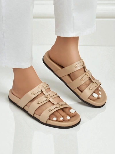 Royalfashion Damen R\[ö\u00e4]mer Sandaletten Roma